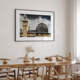 Masjid Al Aqsa Art Modern Islamic Wall Art Print Palestine Alaqsa Mosque With White Border