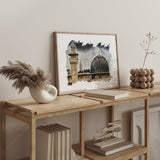 Vintage Masjid Al Aqsa Watercolour Art Islamic Wall Art Print Print Palestine Alaqsa Mosque