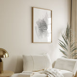 Grey Watercolour Subhanallah Tasbeeh Arabic Calligraphy Modern Islamic Wall Art Print Tasbi Zikir Poster