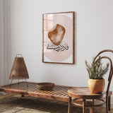 Fazkuruni Azkurkum So Remember Me.. Shades Of Brown Watercolour Abstract Arabic Calligraphy Islamic Wall Art Print