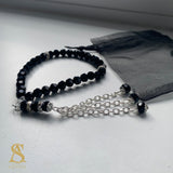 Mini Black Tasbih 33 Bead Tasbih Islamic Prayer Beads Eid Gift Ramadan Gift Nikah Favours Wedding Favours Kids