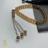 Mini Gold & Silver Tasbih 33 Bead Tasbih Islamic Prayer Beads Eid Gift Ramadan Gift Nikah Favours Wedding Favours Kids
