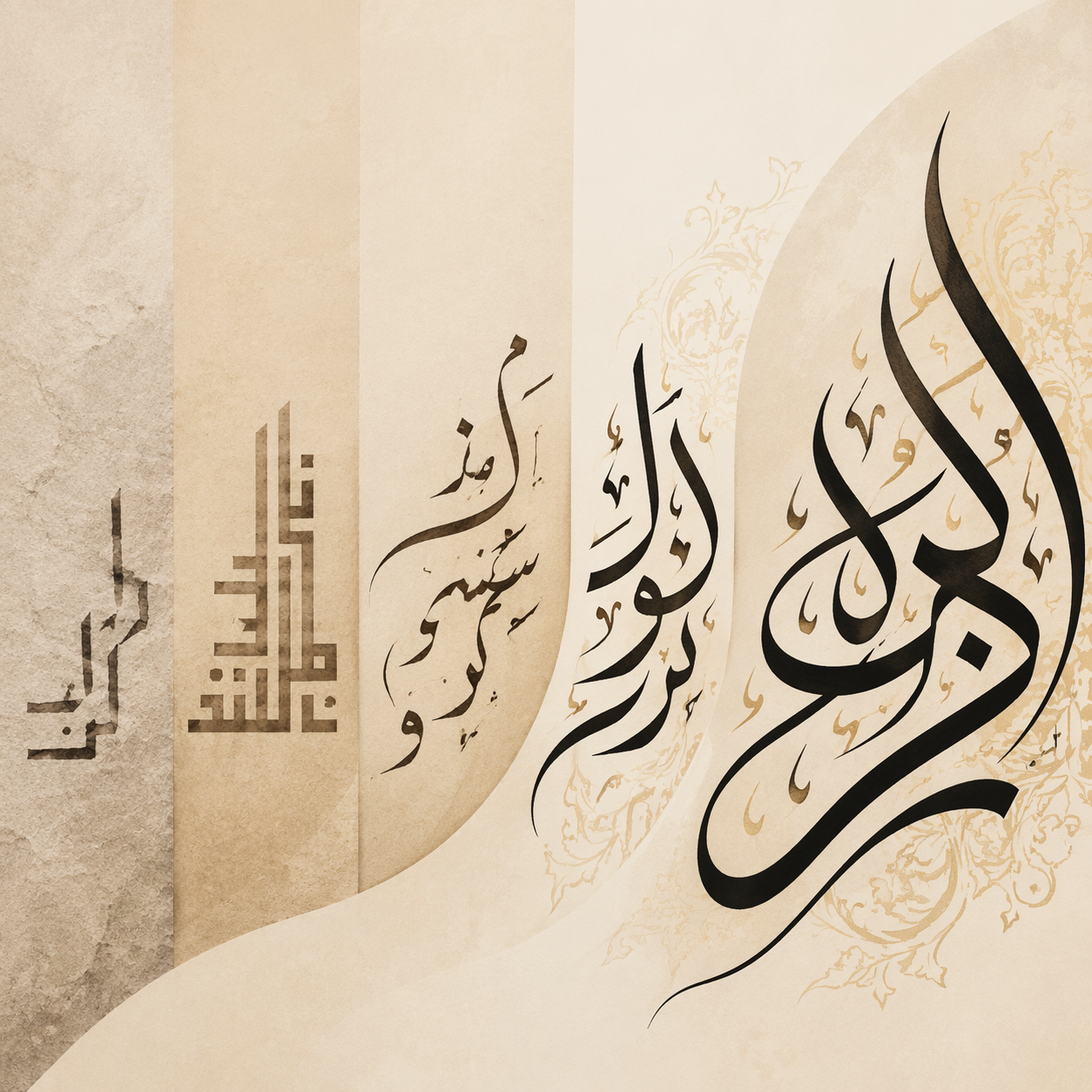 From Masjid to Living Room: The Evolution of Islamic Calligraphy