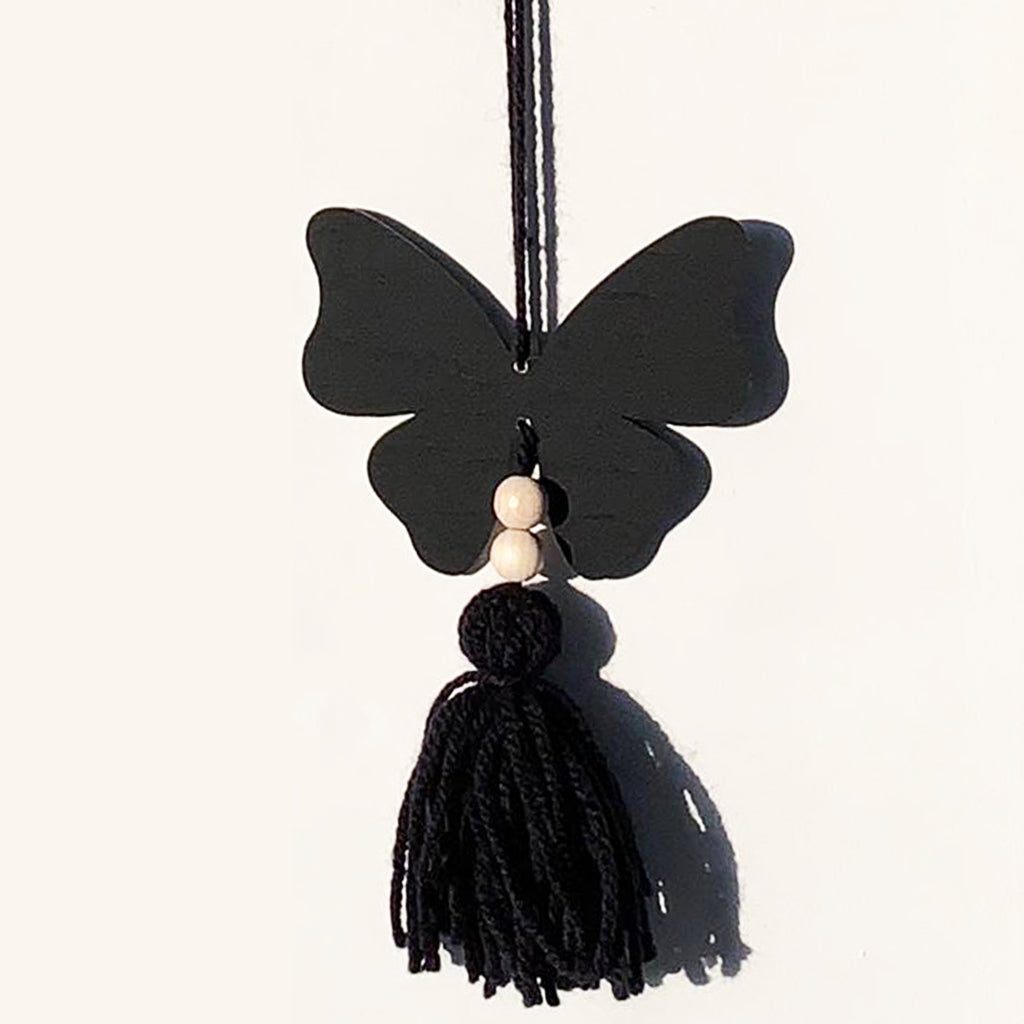 Black Wooden Butterfly Wall Hanging Kids Room Decoration Nursery Decor - Buy 2 Get 1 Free