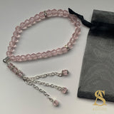 Mini Baby Pink Tasbih 33 Bead Tasbih Islamic Prayer Beads Eid Gift Ramadan Gift Nikah Favours Wedding Favours Kids